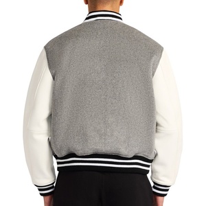 Vestes de baseball universitaires en cuir pour homme, personnalisées, de haute qualité, avec broderie chenille, pour l'hiver, unisexes - Product Image 3