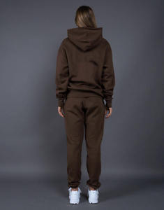 Sweat-shirt à capuche épais de haute qualité pour homme, coupe oversize, uni, avec poche kangourou, manches classiques, décontracté - Product Image 3