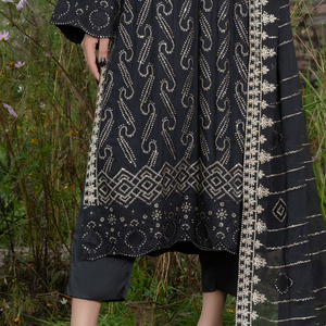 Collection de robes Shalwar Kameez pour femmes, grande taille, imprimé floral, broderie, nouvelles arrivées, vêtements traditionnels - Product Image 5