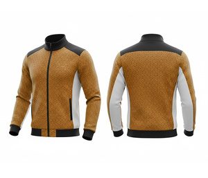 Custom Full Sublimation Full Zip <b>Jacket</b> for Sports Teams Running and Fitness Wear <b>Warm</b> Breathable Quick Dry | Sizes <b>Men</b> Women - Product Image 6