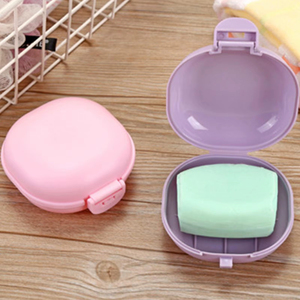 Soap Cage Shampoo <b>Bar</b> Holder Plastic Bathroom <b>Shower</b> Soap Box With Lids Travel Portable Soap Tray Dish Storage New Latest Design - Product Image 3
