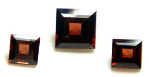 <b>Garnet</b> 3A Quality 7*9mm 5pcs Set 15ct Emerald Cut Gemstone Customized Bulk Certified 100% Natural Loose Gemstone GEMFORTE INC - Product Image 2