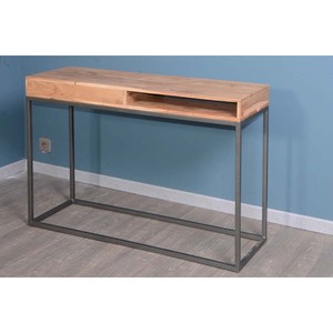 โต๊ะคอนโซลวานดานา รอยัล แมทเทอร์ พร้อมที่เก็บของทำจากโลหะและไม้ - Product Image 5