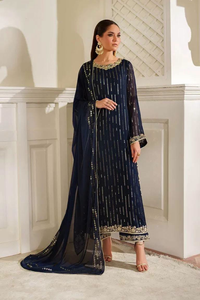 Robe pakistanaise Salwar Kameez à la mode, conçue sur mesure, pour femmes, tenue de soirée, robe décontractée, robe de fantaisie, fabriquée sur mesure - Product Image 2