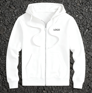 High Quality Lightweight Nylon/Cotton Fleece 300g Digital Breathable Anti-Pilling Autumn Eco-Friendly Oversized Hoodie Men - Product Image 1