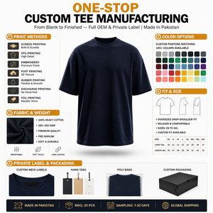 เสื้อยืดคอกลมแขนสั้นทรงโอเวอร์ไซส์สำหรับผู้ชาย สีพื้น ผ้าเจอร์ซีย์ถัก 100% ผ้าฝ้าย ดีไซน์เรียบง่าย ความยาวปกติ - Product Image 4