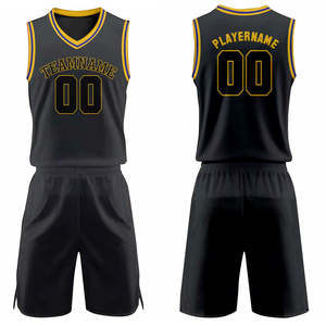 Wholesale Low Price in Stock Basketball Uniforms Custom Color Basketball Jerseys Pakistan Factory Custom Logo & Number - Product Image 1