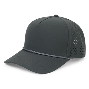 Casquette de golf rétro premium structurée avec cordon, ajustable, style snapback, pour sports décontractés en extérieur, unisexe - Product Image 3