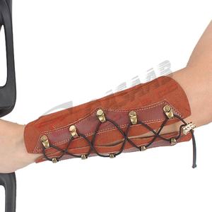 Protège-bras de tir à l'arc en cuir véritable fait main pour le tir à l'arc - Gants de protection pour le bras - Product Image 6