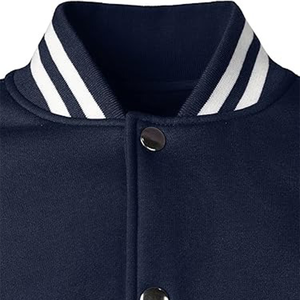 Chaqueta Varsity Personalizada con Logotipo Bordado, Chaqueta de Béisbol de Lana de Alta Calidad - Product Image 5