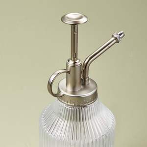 Verre clair texturé plante monsieur foyer main Magnolia étanche intérieur extérieur décoratif vaporisateur remplacement arrosage - Product Image 3