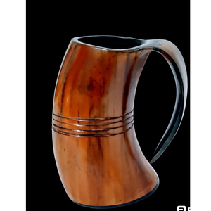 Tasses en corne de buffle style Viking, artisanat indien, best-seller domestique, en promotion - Product Image 1