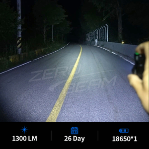 Linterna Frontal LED Recargable ZeroBeam H1 de Aleación de Aluminio, 1300 Lúmenes, USB-C, Haz de Luz Amplio para Aventuras al Aire Libre - Product Image 6