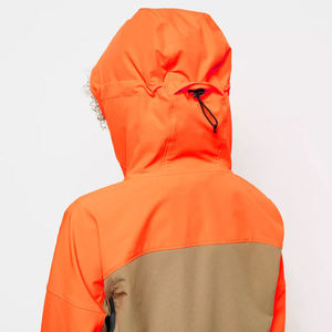 Chaqueta de Caza de Alta Visibilidad Color Naranja Fluorescente, Impermeable, Softshell, Ropa de Rendimiento para Exteriores, Cortavientos, Chaqueta Táctica para Senderismo - Product Image 4
