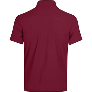 เสื้อเชิ้ตผู้ชายลำลอง ขายดี ดีไซน์ใหม่ รับทำโลโก้ สีพื้น ผ้าฝ้าย 100% ระบายอากาศได้ดี - Product Image 3