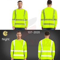 Camisa Clásica de Trabajo de Manga Larga, Mezcla de Algodón, Transpirable y Cómoda, para Uso Industrial en Almacenes y Fábricas