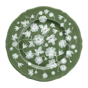 Dernier chargeur d'assiette Forme ronde Qualité exclusive Plateaux uniques Vaisselle réutilisable Plat en métal Chargeur d'assiette émaillée Offres Spéciales - Product Image 6