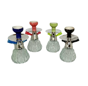 Stylish <b>Hookah</b> Shisha Smoking <b>Pipe</b> Set with Quality Metal Construction for Home Lounge Café Decor and Entertainment Use - Product Image 2
