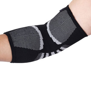 Soporte de compresión para codo de neopreno transpirable y grueso, protección integral para alivio del dolor articular, gimnasio y fitness - Product Image 3