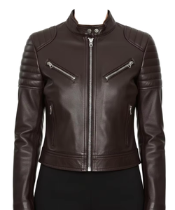 Chaqueta de Cuero Genuino para Hombre, Rellena de Algodón, Cálida, Duradera y Elegante, Ropa de Invierno - Product Image 1