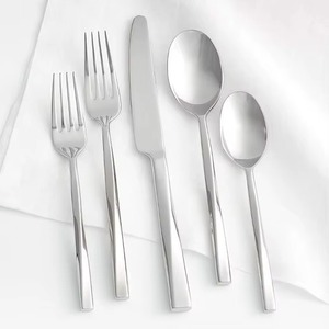 Couverts en métal faits à la main de qualité supérieure, avec poignée design, personnalisables, pour la maison, les restaurants et les hôtels, utilisation sur la table à manger - Product Image 2