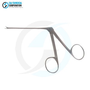 Pinzas Aurales Hough de Acero Inoxidable Quirúrgico, Juego de Instrumentos Manuales para Exámenes Otorrinolaringológicos Profesionales - Product Image 2