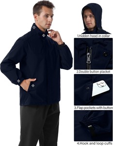 Traje Impermeable de Poliéster Premium para Viajes y Senderismo al Aire Libre, Fabricante de Ropa - Product Image 2