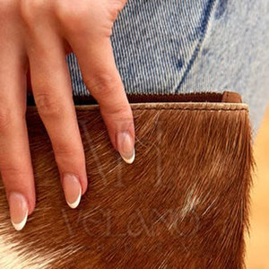 Design New Style Women Leather <b>Wristlet</b> Clutch with Zipper Closure Wholesale Soft Leather Clutch Purse for Women Daily Use - Product Image 4