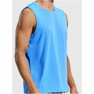 Men's <b>Black</b> Sleeveless <b>Tank</b> <b>Top</b> With Yellow Blue Pink Abstract Print O-Neck <b>Knitted</b> Sporty Workout Vest Quick Dry <b>tops</b> - Product Image 1
