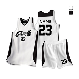 Uniforme de Baloncesto de Alta Calidad, Nuevo, Transpirable, Antibacterial, Precio al por Mayor, Uniforme de Baloncesto Personalizado de Moda - Product Image 5