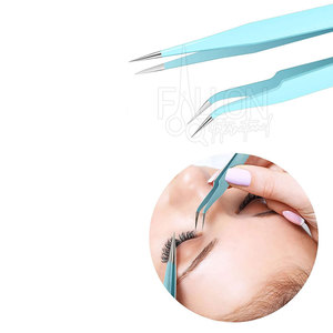Pince à cils droite pour l'isolation et la séparation des cils, légère et confortable pour une utilisation prolongée - Product Image 5