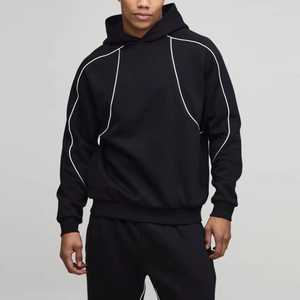 Chándal de hombre a rayas de marca, diseño personalizado bajo demanda, clásico para gimnasio, entrenamiento y running, cortavientos, ropa deportiva. - Product Image 3