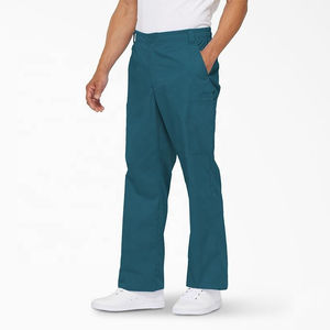 Pantalon de travail médical extensible, style jogger, disponible en plusieurs couleurs, réutilisable, uniforme professionnel pour le personnel infirmier - Product Image 1