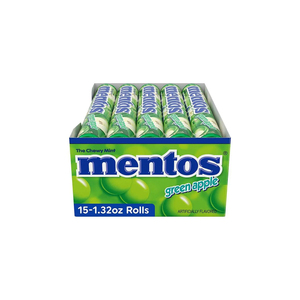 ซัพพลายเออร์ที่เชื่อถือได้ของ Mentos Green Apple Candy-MOQ ต่ำสำหรับการส่งออกและการจัดจำหน่าย - Product Image 3