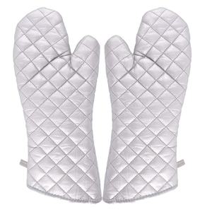 Gants en silicone extra longs en coton pour cuisine, four à micro-ondes, et pâtisserie, isolants - Product Image 5