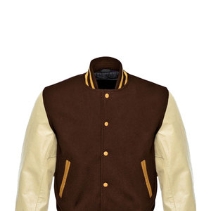 Blousons universitaires pour hommes en gros, blousons universitaires vierges, blousons universitaires unis avec logo personnalisé, blousons universitaires respirants et personnalisables pour hommes, style universitaire tendance - Product Image 4