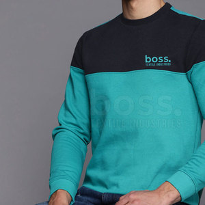เสื้อสเวตเชิ้ตผู้ชายไซส์ใหญ่ ผ้าฝ้ายแท้ 100% สำหรับฤดูหนาว ผ้าฟลีซ - Product Image 4