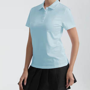เสื้อโปโลผู้หญิงแฟชั่น ผลิตจากวัสดุคุณภาพดี เสื้อโปโลสำหรับผู้ใหญ่ - Product Image 3