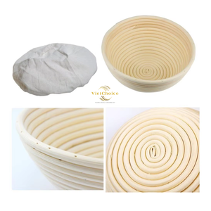 Cesta Banneton Premium Natural para Fermentación de Pan, para Panificación de Pan de Levadura y Suministro al por Mayor - Product Image 1