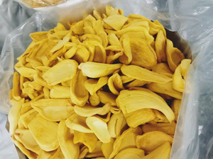 Jackfruit séché frit à basse température en vrac personnalisé, tranché sous vide, Vietnam Darlac Farms, doux, emballage sous vide VF, 1 kg, durée de conservation de 2 ans - Product Image 4