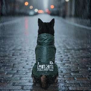 Impermeabile per Cani, Giacca Spessa e Calda per Animali Domestici, Protezione Completa Contro Freddo e Pioggia - Product Image 1