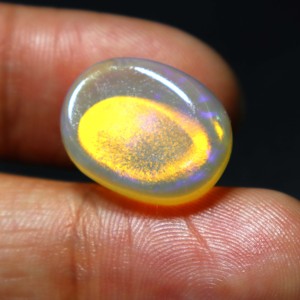 11 Carat Natural Australian Opal Solid Coober Pedy Loose Gemstone Crystal Opal Yellow <b>Fire</b> Handmade for Jewelry Making <b>Stone</b> - Product Image 4