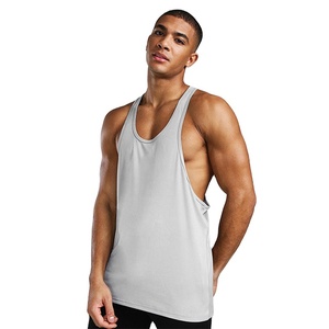 Chaleco Deportivo Personalizado para Hombre, Diseño 2026, Liso, Ajustado, OEM, Alta Calidad, Secado Rápido, Transpirable, Anti-Pilling, Cuello Redondo, para Entrenamiento - Product Image 1