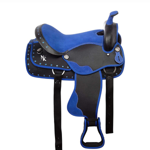 Selle Western en cuir véritable de qualité supérieure pour l'équitation, la course de barils, le ranch, le trail, le cowboy – Fabricant OEM personnalisé - Product Image 1