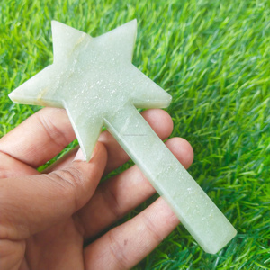 ที่ยอดเยี่ยมสีเขียว Aventurine ดาวติดมายากลสำหรับการรักษา Aventurine เพิ่มโอกาสและดึงดูดโชค - Product Image 6