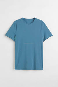 Camiseta de calidad premium para hombre, camiseta superventas para hombre, camiseta transpirable de Color sólido con MOQ bajo, camiseta informal de alta calidad a la venta - Product Image 3