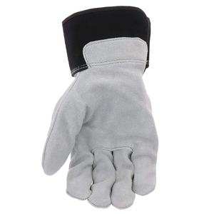 Gants en cuir de haute qualité anti-coupure des fabricants d'usine directs pour la sécurité hivernale Conception de logo personnalisé Extérieur quotidien uni - Product Image 4