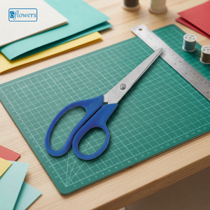 Plastic Handle Paper Cutting <b>Scissors</b> Wholesale Office Use paper Cutting <b>Scissor</b> Suppliers at Low Price - Product Image 2