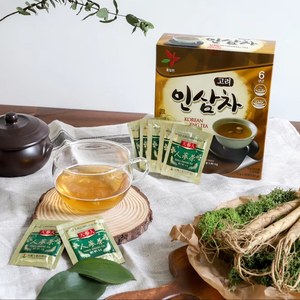 ชาโสมเกาหลีแบบเม็ด HONGILCHEON ชาโสมเกาหลีแบบซอง ชาสมุนไพรโสม 150 กรัม 3 กรัม x 50 ซอง ชาผง - Product Image 6