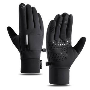 Guantes de Ciclismo de Invierno con Pantalla Táctil, Térmicos, Impermeables, Resistentes al Viento, Cálidos, Ligeros, de Poliéster, Unisex, para Esquí, Bicicleta, Correr, Motocicleta - Product Image 6